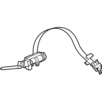 Volkswagen Phaeton Seat Belt - 3D1-858-665-F-HCP