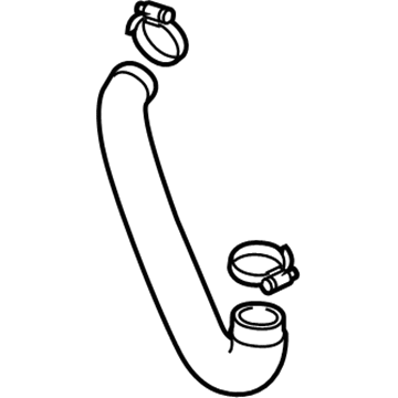 Volkswagen Touareg Intercooler Hose - 7L6-145-790-J