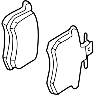 Volkswagen Passat Brake Pad Set - 3B0-698-451