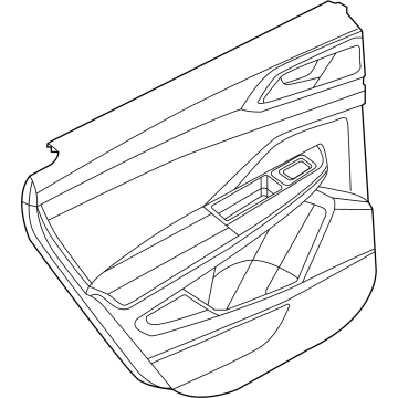 Volkswagen 2GJ-867-211-A-CJU Door Trim Panel