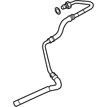 Volkswagen Touareg Power Steering Hose - 7L6-422-891-AB