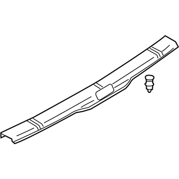 Volkswagen 7L6-863-459-G-31X Sill Trim