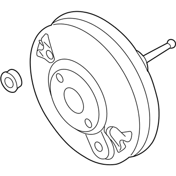 Volkswagen Jetta Brake Booster - 1K1-614-106-AQ