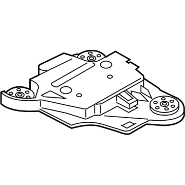 Volkswagen 5WA-614-235-A ABS Pump Assembly Bracket