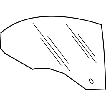Volkswagen 3C8-845-201-C Door Glass