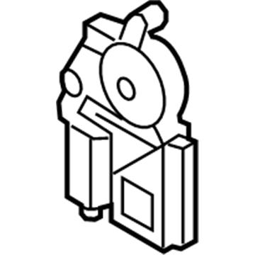 Volkswagen CC Window Motor - 3C8-959-701-A-Z02