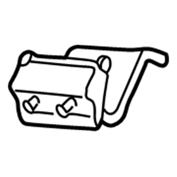 Volkswagen EuroVan Door Hinge - 701-829-641-E