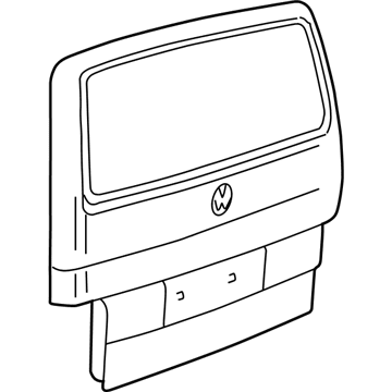 Volkswagen EuroVan Liftgates - 701-829-105-AN
