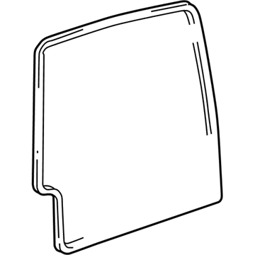 Volkswagen EuroVan Weather Strip - 721-827-705-B