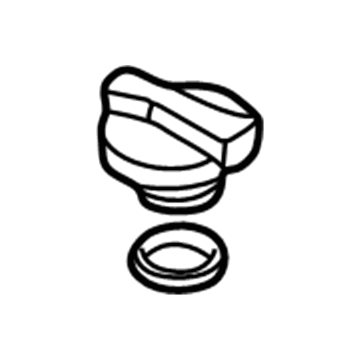 Volkswagen Radiator Cap - 1H0-121-321-C