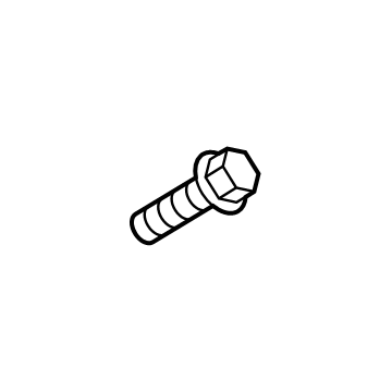 Volkswagen N-107-285-02 Rear Mount Bolt