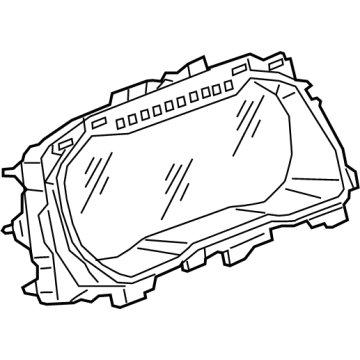 Volkswagen Tiguan Instrument Cluster - 3G0-920-420-B