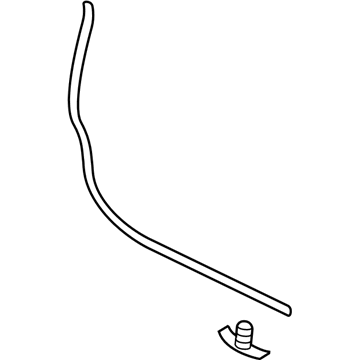 Volkswagen Golf R Weather Strip - 5G4-837-651-B
