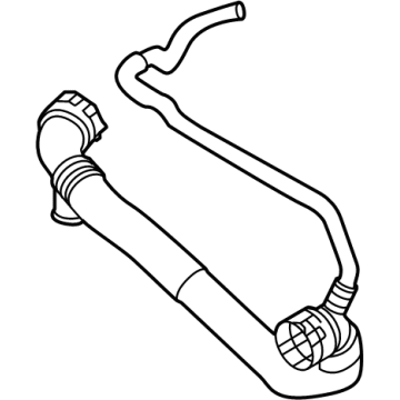 Volkswagen Golf R Radiator Hose - 5WA-122-101-AP