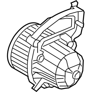 Volkswagen Blower Motor - 3QF-819-021-B
