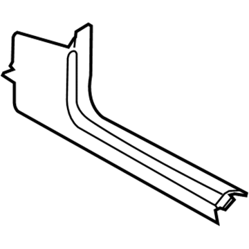 Volkswagen 3D1-863-483-B-5B2 Cowl Trim