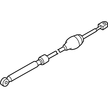 Volkswagen 7P0-713-265-B Control Cable