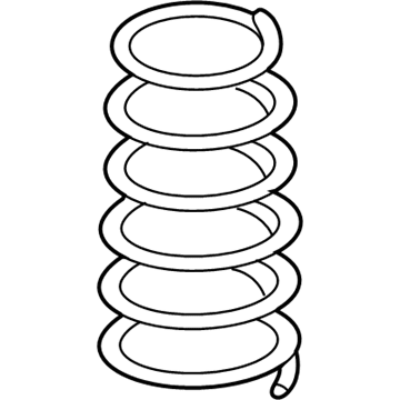 Volkswagen R32 Coil Springs - 1K0-411-105-JD