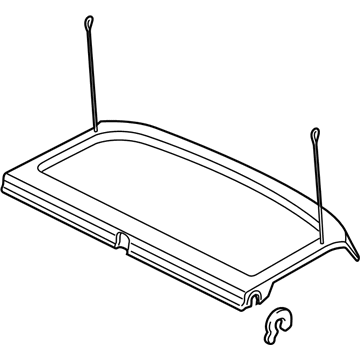 Volkswagen 5G6-867-769-G-EH8 Tonneau Cover
