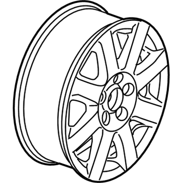 Volkswagen Passat Alloy Wheels - 3C0-601-025-F-8Z8