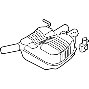 Volkswagen Arteon Muffler - 3G0-253-609-AF