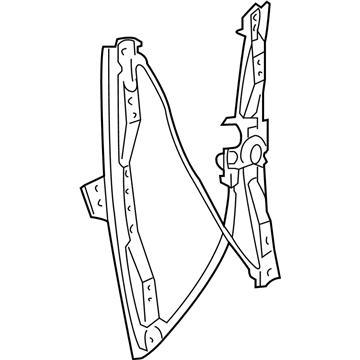 Volkswagen Routan Window Regulator - 7B0-837-462