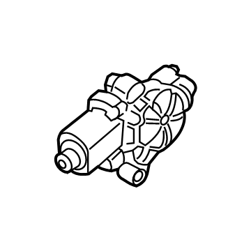 Volkswagen Window Motor - 80A-959-812