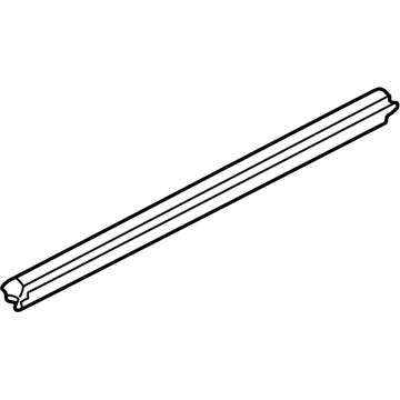 Volkswagen Cabrio Weather Strip - 1E0-847-344-B-B41