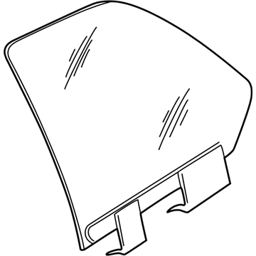 Volkswagen 1E0-845-041-A Glass