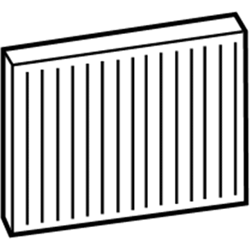 Volkswagen Cabin Air Filter - 7P5-819-631