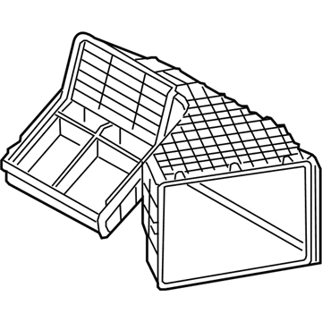Volkswagen 7P1-820-121 Evaporator Case