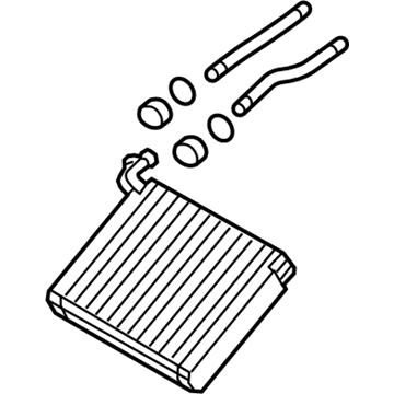 Volkswagen Heater Core - 7P0-819-031