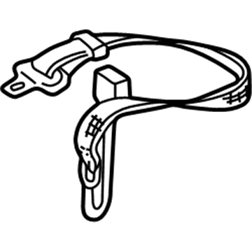 Volkswagen EuroVan Seat Belt - 703-857-821-01C