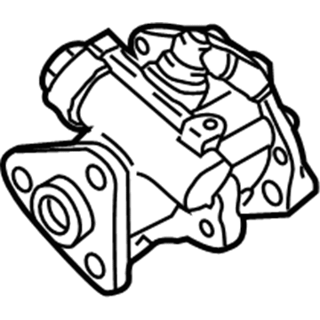 Volkswagen Phaeton Power Steering Pump - 3D0-422-154-G