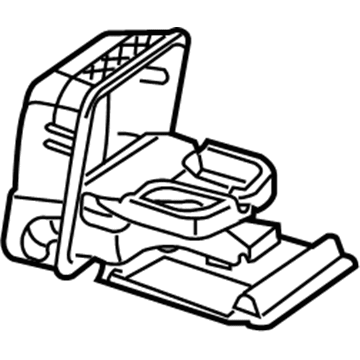 Volkswagen Rabbit Cup Holder - 1K0-862-532-G-9B9