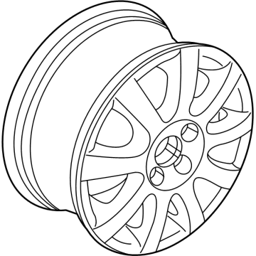 Volkswagen Taos Alloy Wheels - 2GJ-601-025-XM8