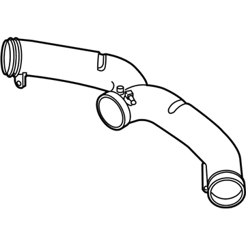 Volkswagen 7L6-129-627-G Intake Duct