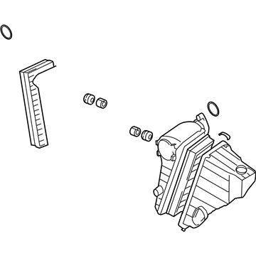Volkswagen 7L6-128-607-AA Air Cleaner Assembly
