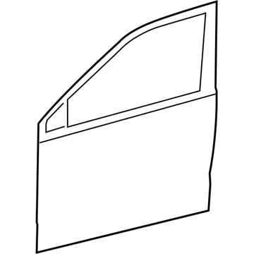 Volkswagen 1K4-831-301-AB Door Frame Assembly
