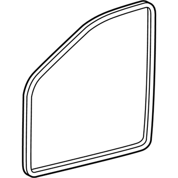 Volkswagen 1K4-867-911-E-9B9 Surround Weatherstrip