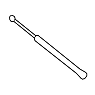 Volkswagen Jetta Lift Support - 5C6-827-550-A