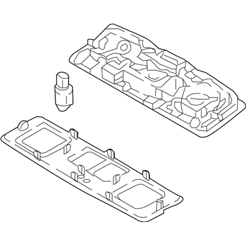 2021 Volkswagen Tiguan Interior Lights - 5G0-947-291-J-QAV