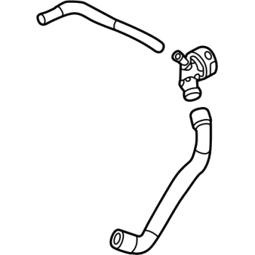 2024 Volkswagen GTI Coolant Pipe - 5WA-122-157-AG