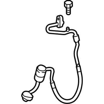 2005 Volkswagen Touareg A/C Hose - 7L6-820-744-AT