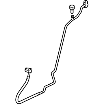 Volkswagen Touareg A/C Hose - 7L0-820-750-K