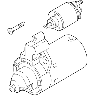 Volkswagen Passat Starter - 02M-911-023-GX