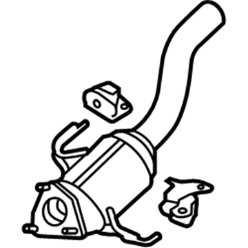 Volkswagen Touareg Catalytic Converter - 7L8-254-400-HX