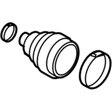 Volkswagen Touareg CV Joint Boot - 7L0-598-201