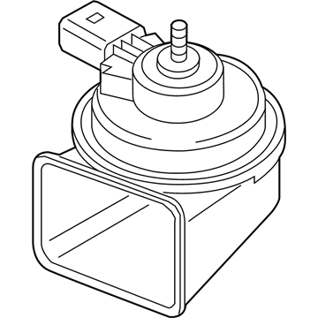 Volkswagen Rabbit Horn - 5C0-951-221-B