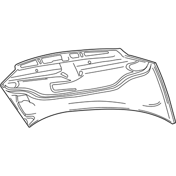 Volkswagen EuroVan Hood - 701-823-033-H